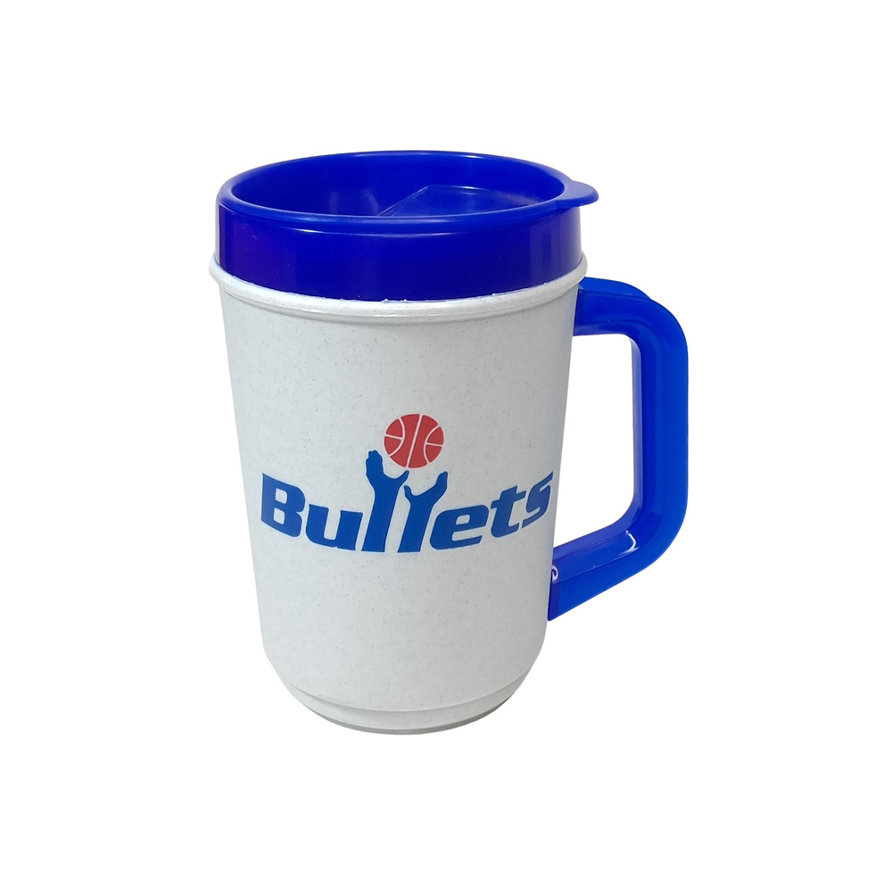 Vintage 1970s Baltimore Bullets NBA Kahn’s Plastic Mug Basketball Memorabilia